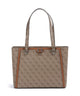 Guess Orlina 4G Logo Shopper latte logo/brown
