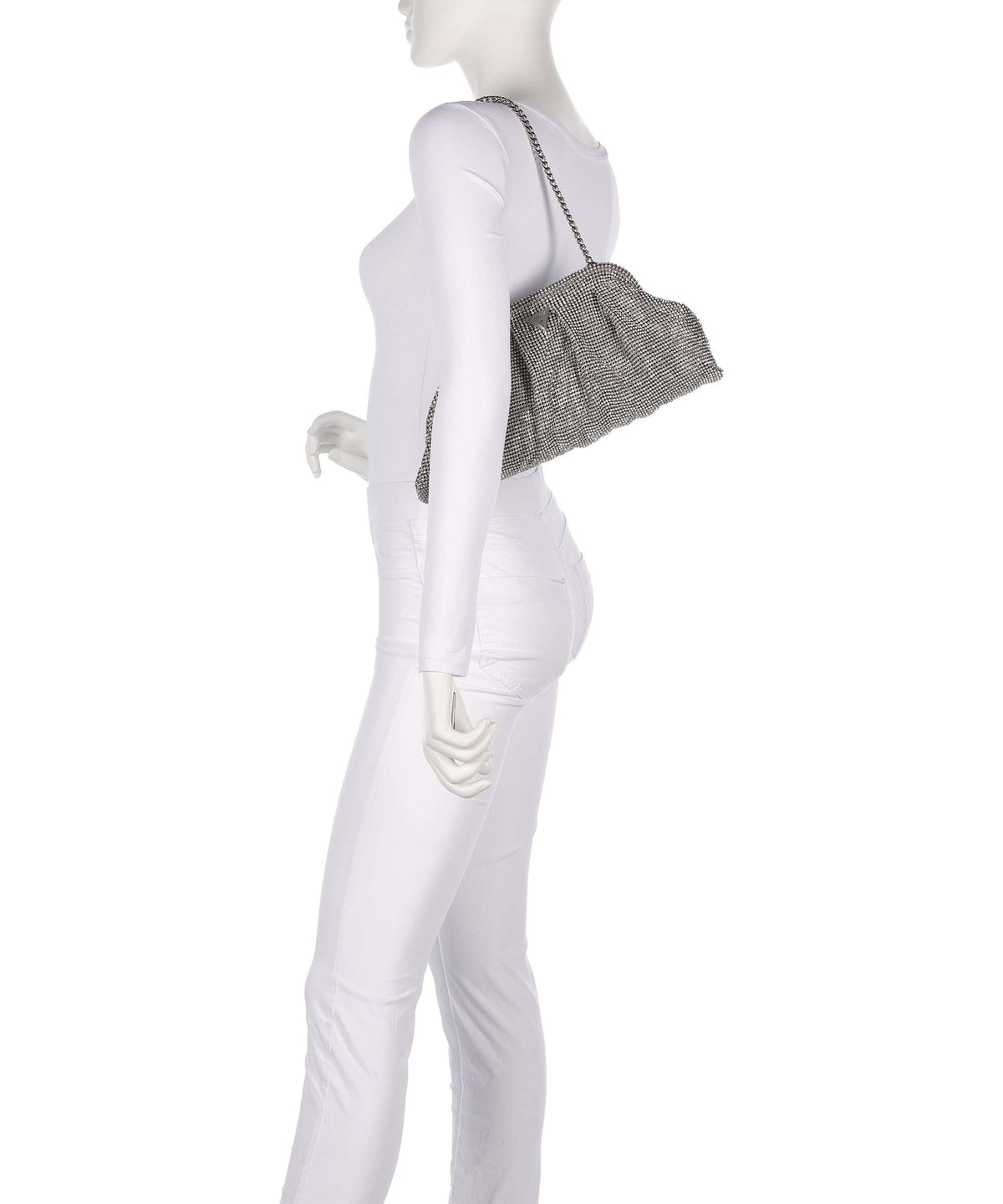 Guess Zalina Shoulder bag silver