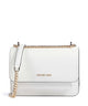Michael Kors Claire Small Schultertasche optic white