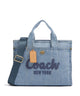 Coach Cargo Denim Handtasche indigo