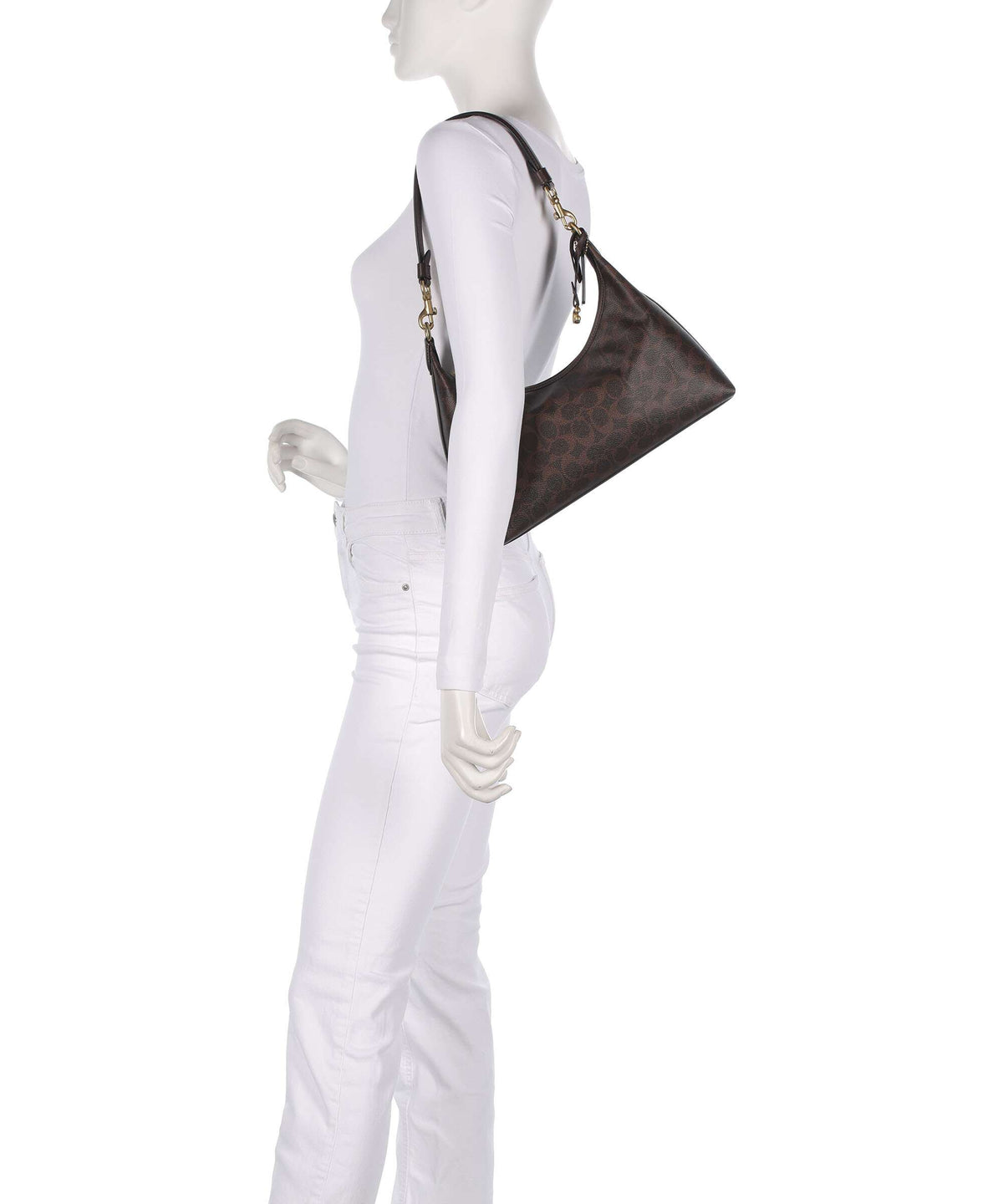 Coach Juliet Signature Shoulder bag maple