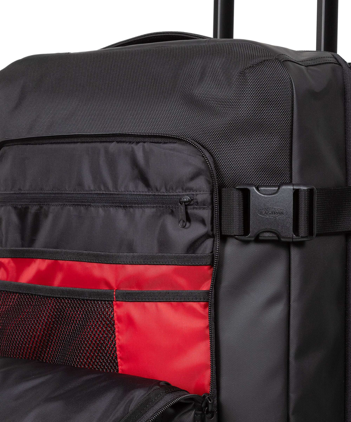 Eastpak Cnnct Tranverz M Travel bag with wheels top black