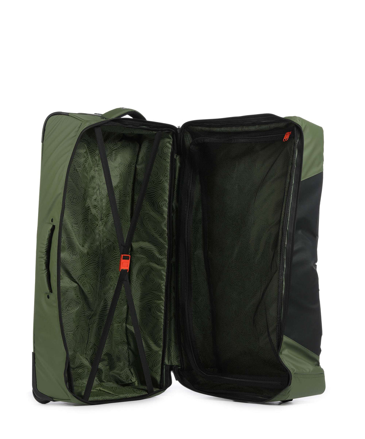 Jeep JS006B 82 Travel bag with wheels green