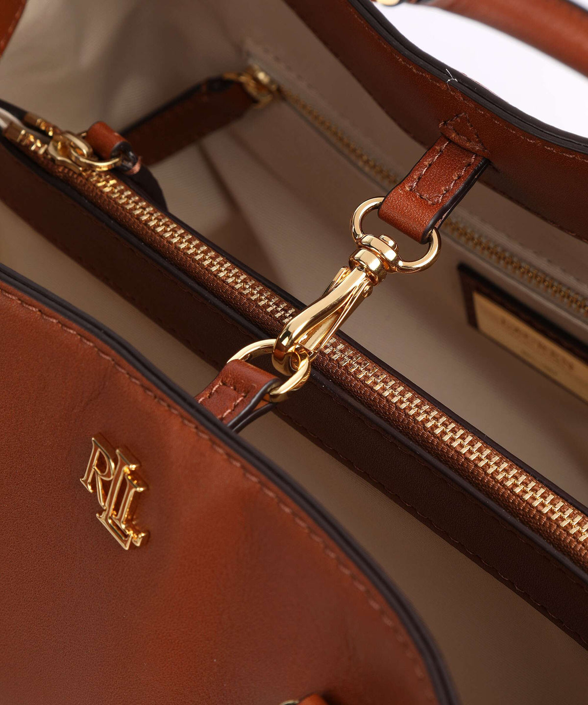 Lauren Ralph Lauren Marcy 26 Handbag lauren tan