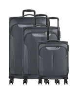 Travelite Croatia 4-Rollen Trolley Set anthrazit