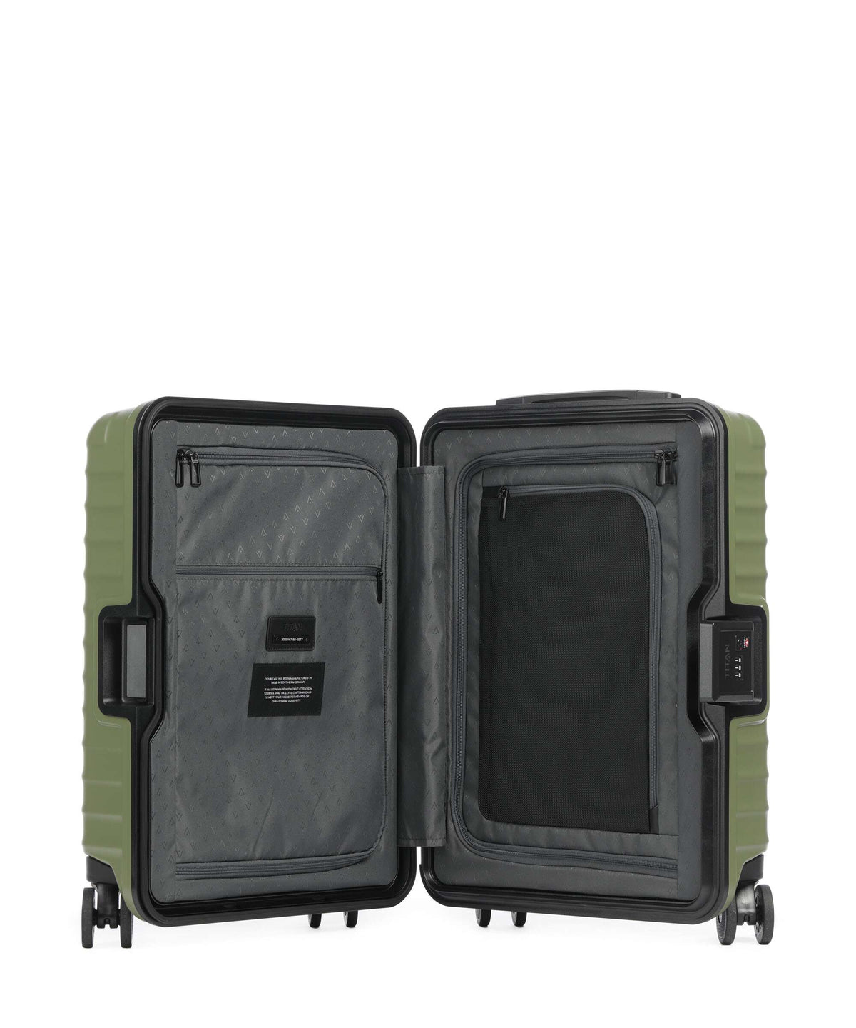 Titan Overseas Spinner (4 wheels) forest green