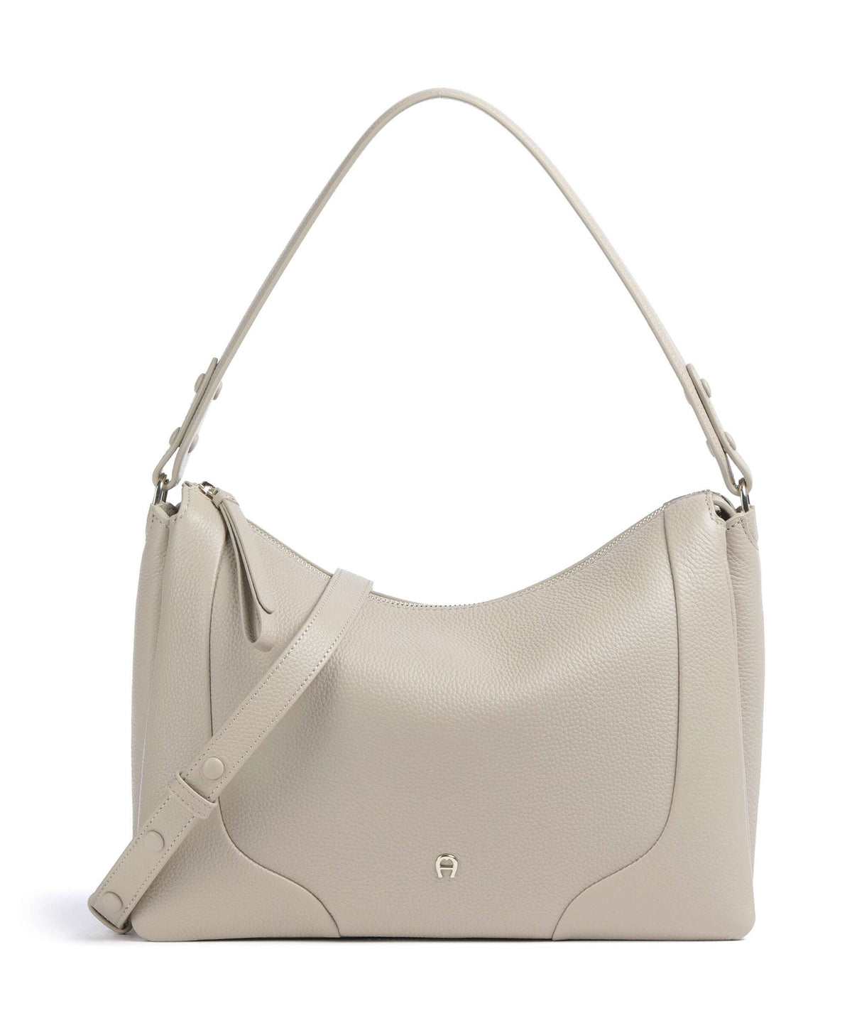 Aigner Mara M Hobo bag alpaca beige
