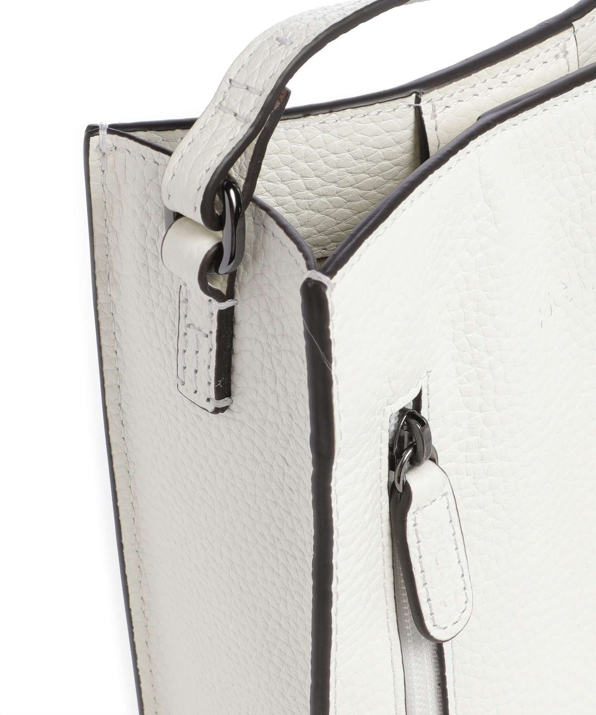Picard Peephole Crossbody bag white lily