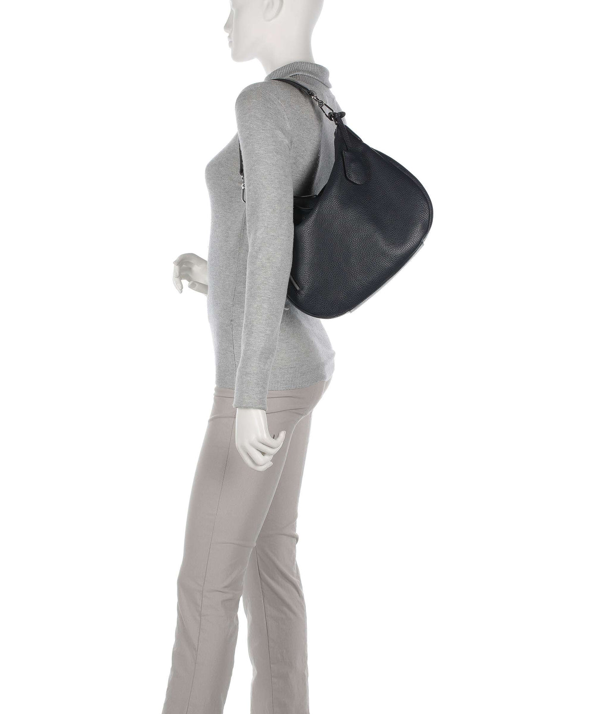 Abro Adria Juna Small Hobo bag navy