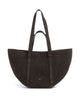 Abro Suede Cosmo Medium Shopper dark brown