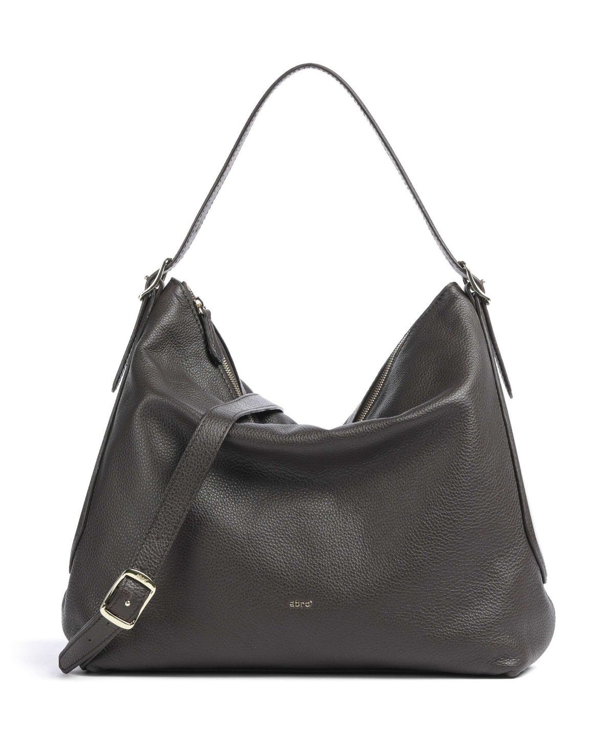 Abro Agave Carina Hobo bag dark brown