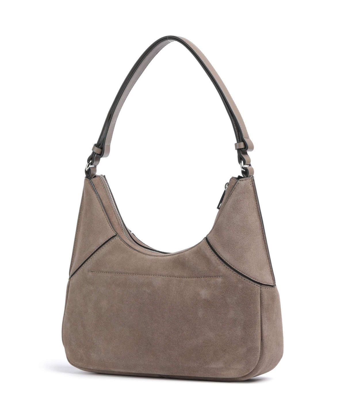 Liebeskind Lilly Suede S Hobo bag neutral gray