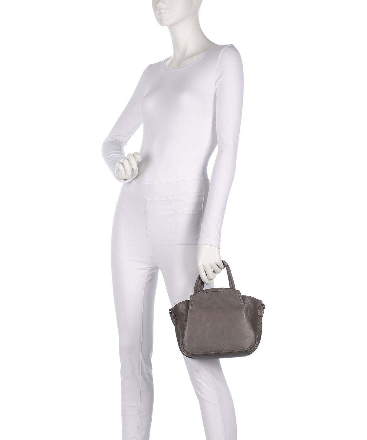 Aunts & Uncles Grandma's Luxury Club Mrs. Plum Crumble Handbag oyster grey