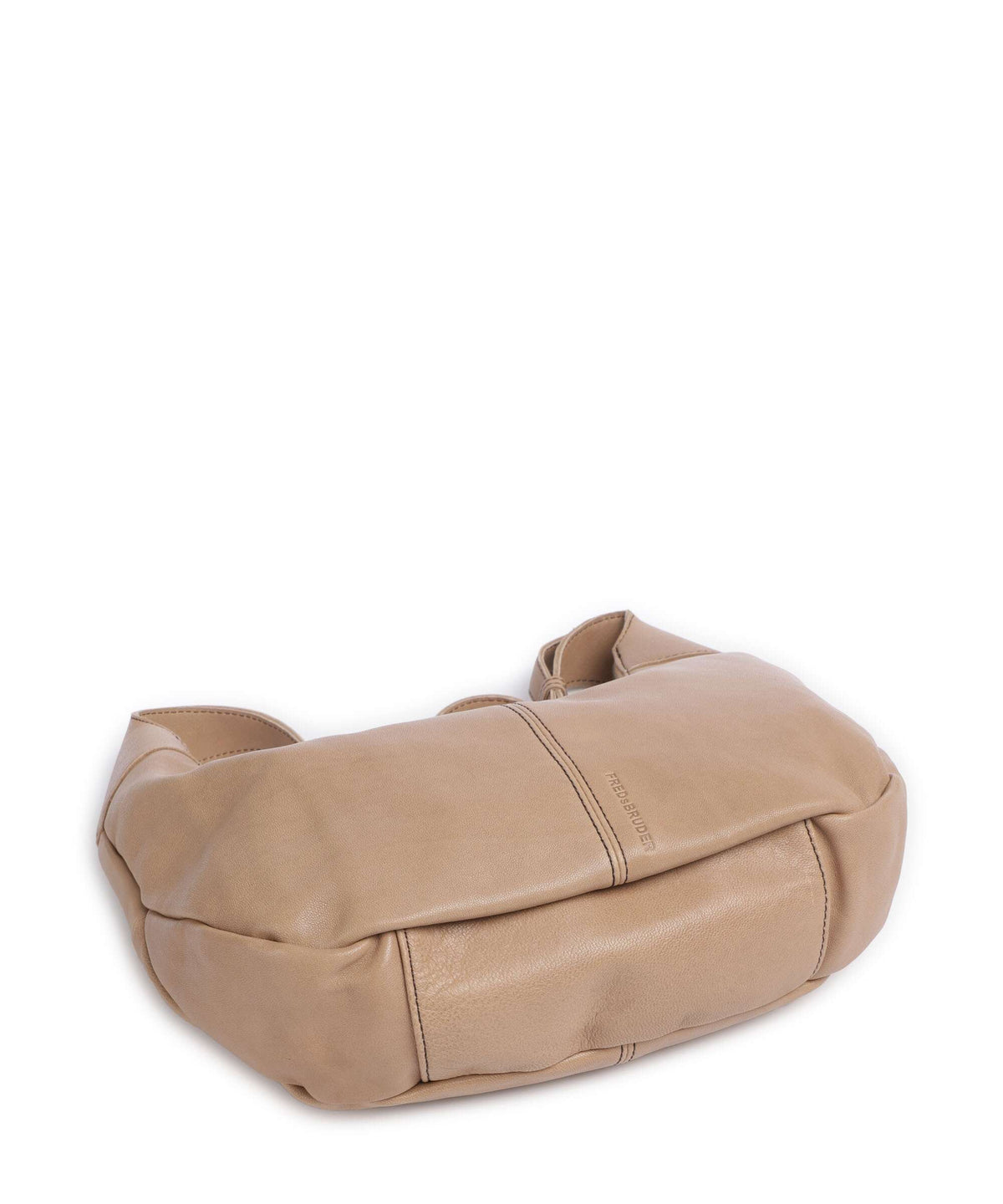 FredsBruder Take A Smile Hobo bag milk coffee