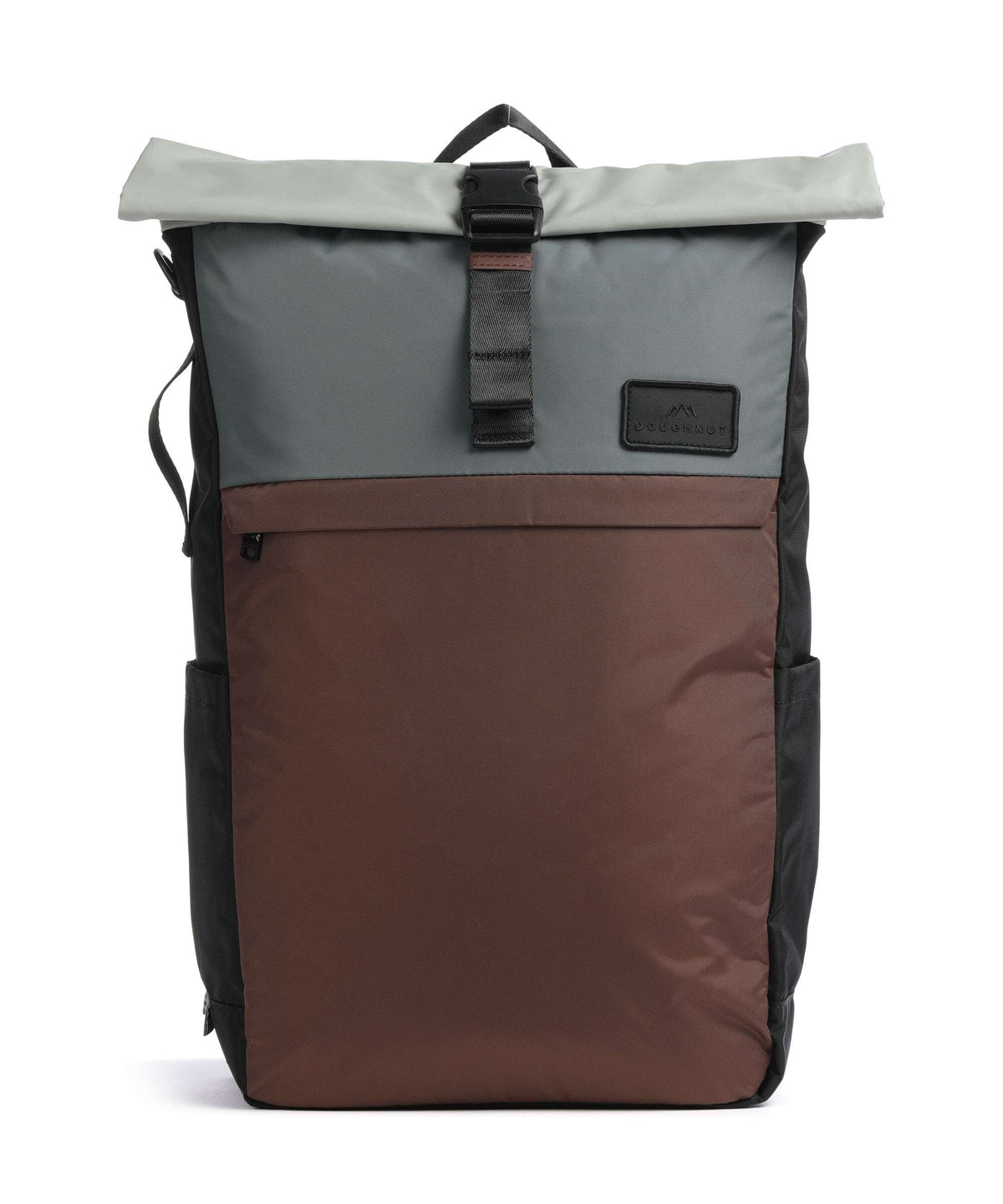 Doughnut Go Wild Jetpack Rolltop backpack grey/brown