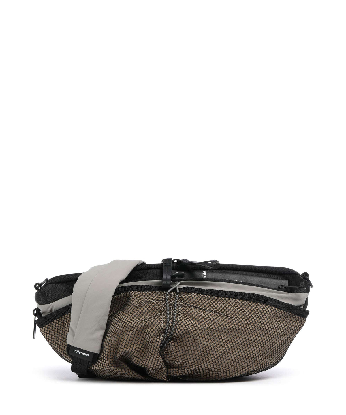 Côte&Ciel Orne Crossbody bag light grey/sand
