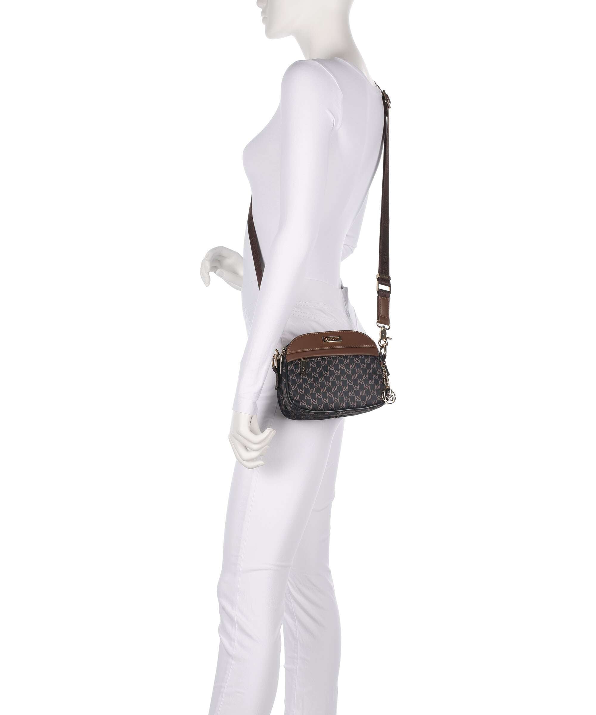 Kazar Netti Crossbody bag brazow