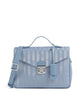 Maison Mollerus Vinerus Marly Handtasche metallic silber/sky