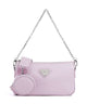 Maison Mollerus Stampato Zell Schultertasche flieder