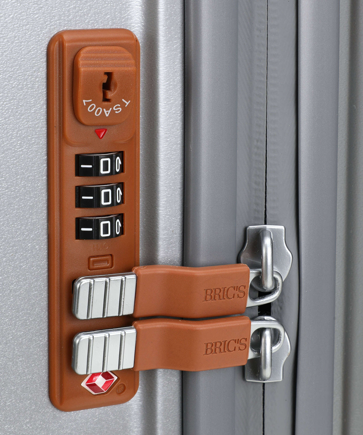 Brics Amalfi Spinner (4 wheels) silber