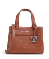 Armani Exchange Liz Monogram S Handtasche coconut shell