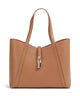 Furla Goccia L Shopper brandy