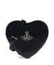 Vivienne Westwood Louise Heart Shiny Patent Sac bandoulière black