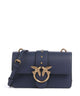 Pinko Love One Mini Umhängetasche blu indaco ombroso/antique gold