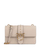 Pinko Love One Classic Umhängetasche beige/grigio fumo/antique gold