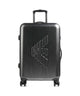 Emporio Armani Big Eagle 4-Rollen Trolley grigio