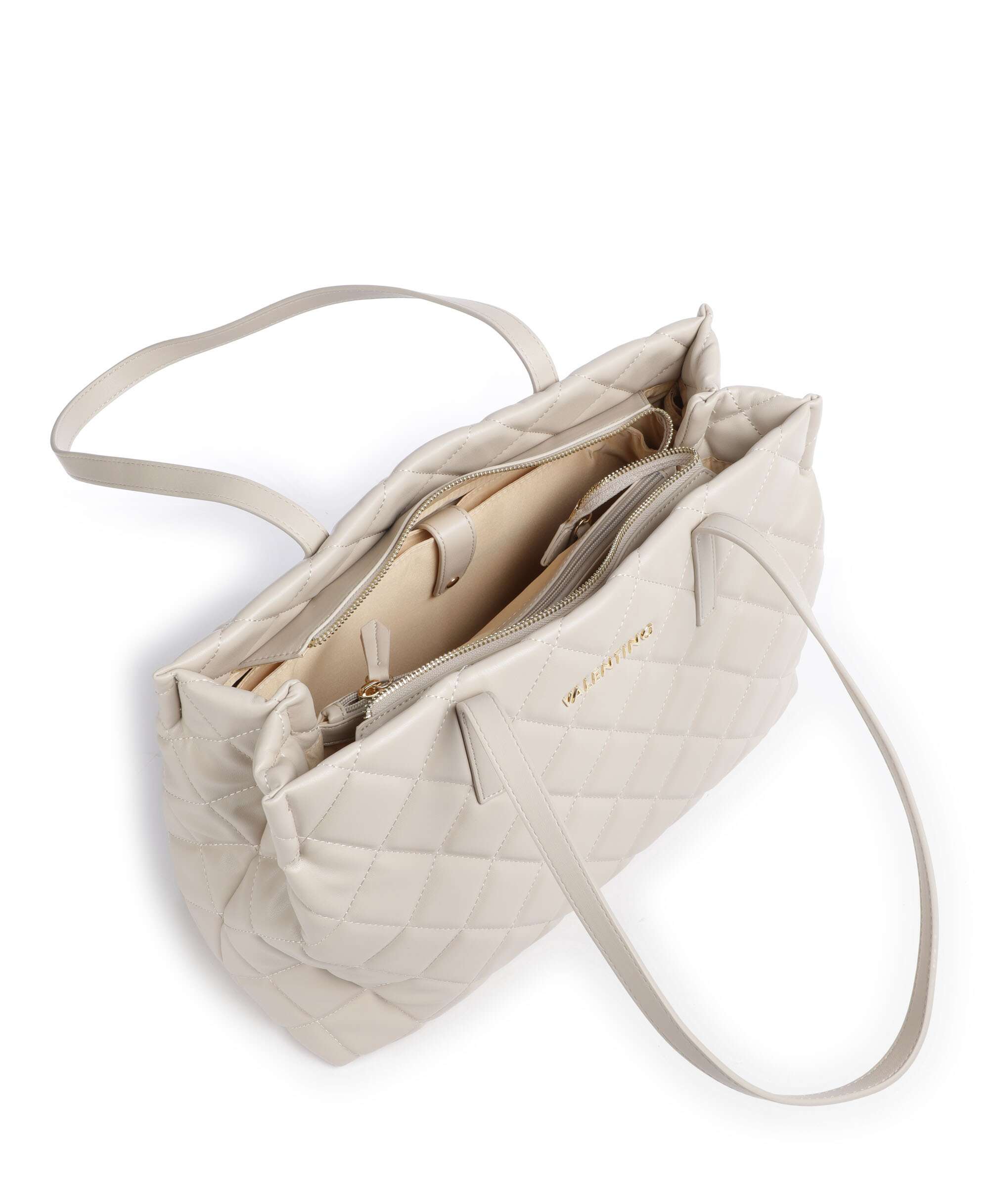 Valentino Bags Ocarina Tote bag ecru
