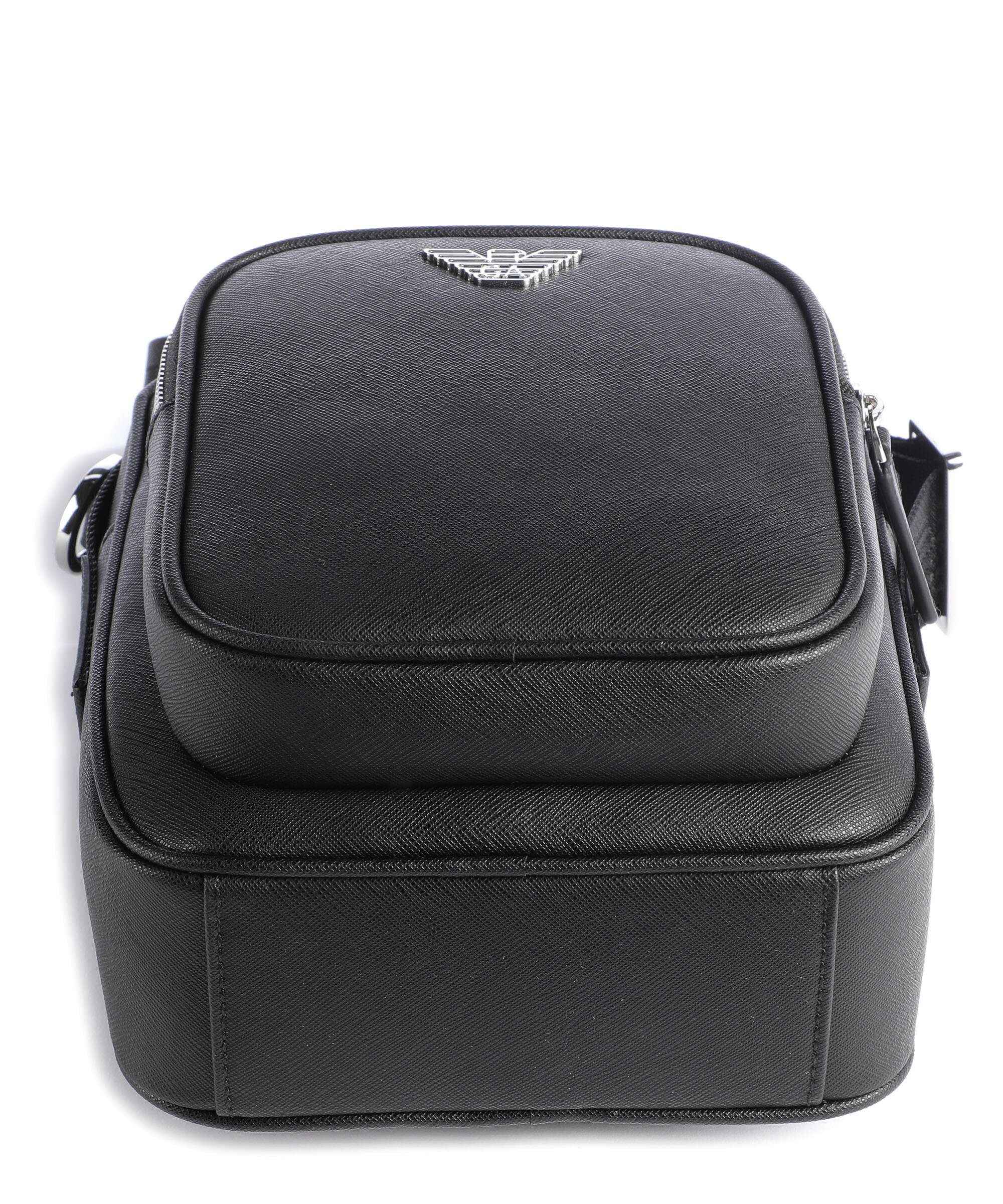 Emporio Armani Business Regenerated Crossbody bag black