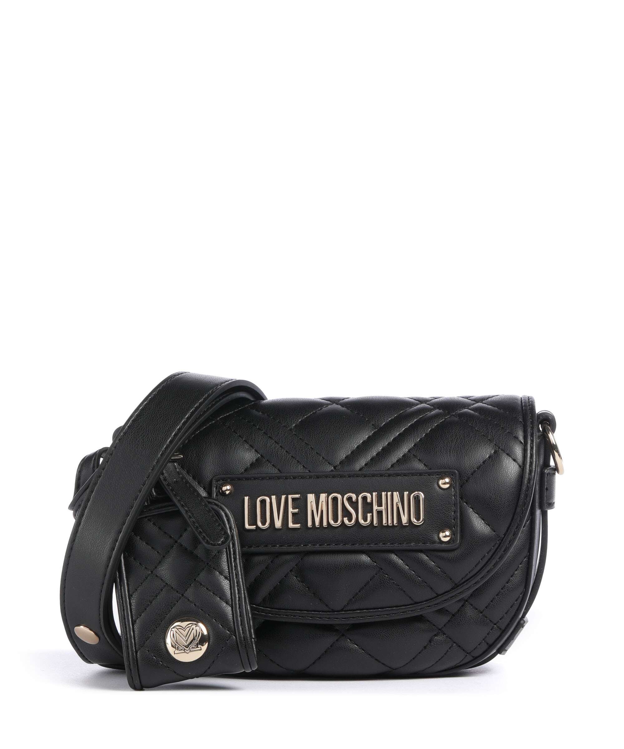 Love Moschino Quilted Crossbody bag nero