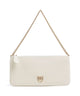 Pinko Flat Horizontal Borsa a spalla bianco seta/antique gold