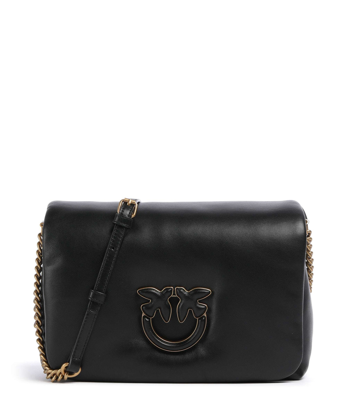 Pinko Love Click Puff Classic Crossbody bag nero/antique gold