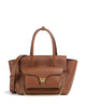 Coccinelle Beat Double Handtasche cognac