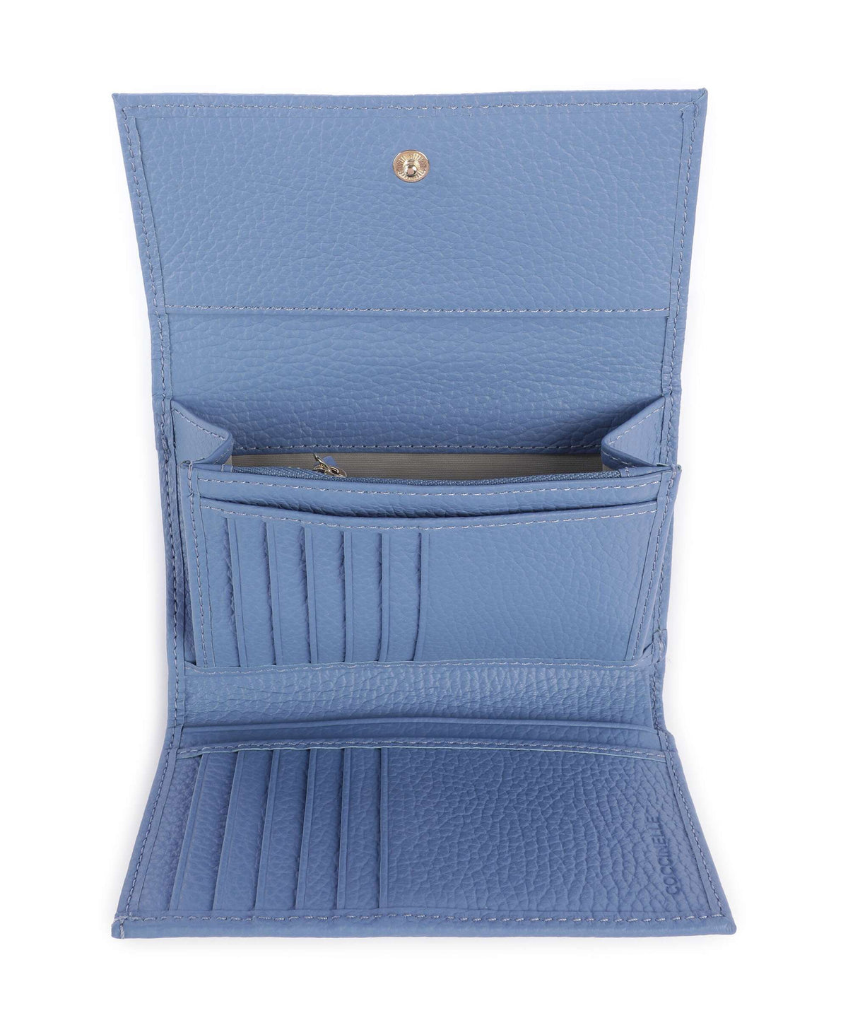 Coccinelle Metallic Soft Wallet azul