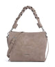 Coccinelle Boheme Suede Handtasche warm taupe