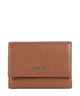 Coccinelle Metallic Soft RFID Geldbörse cognac