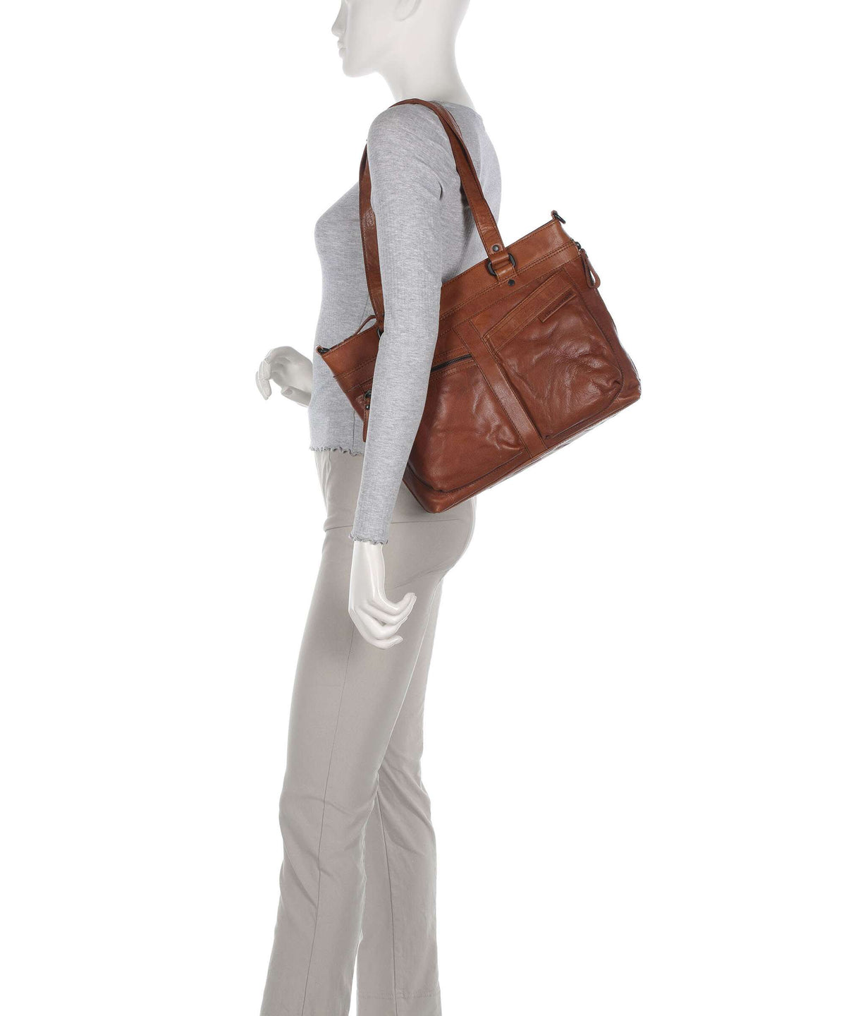 Spikes & Sparrow Bronco José Shoulder bag brandy