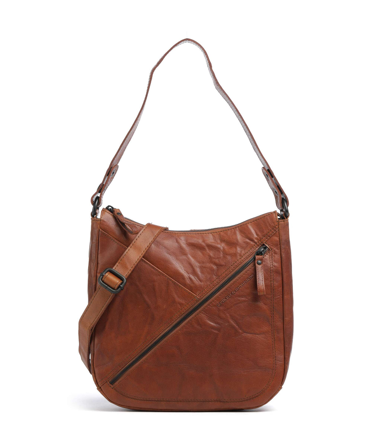 Spikes & Sparrow Bronco Lillia Hobo bag brandy