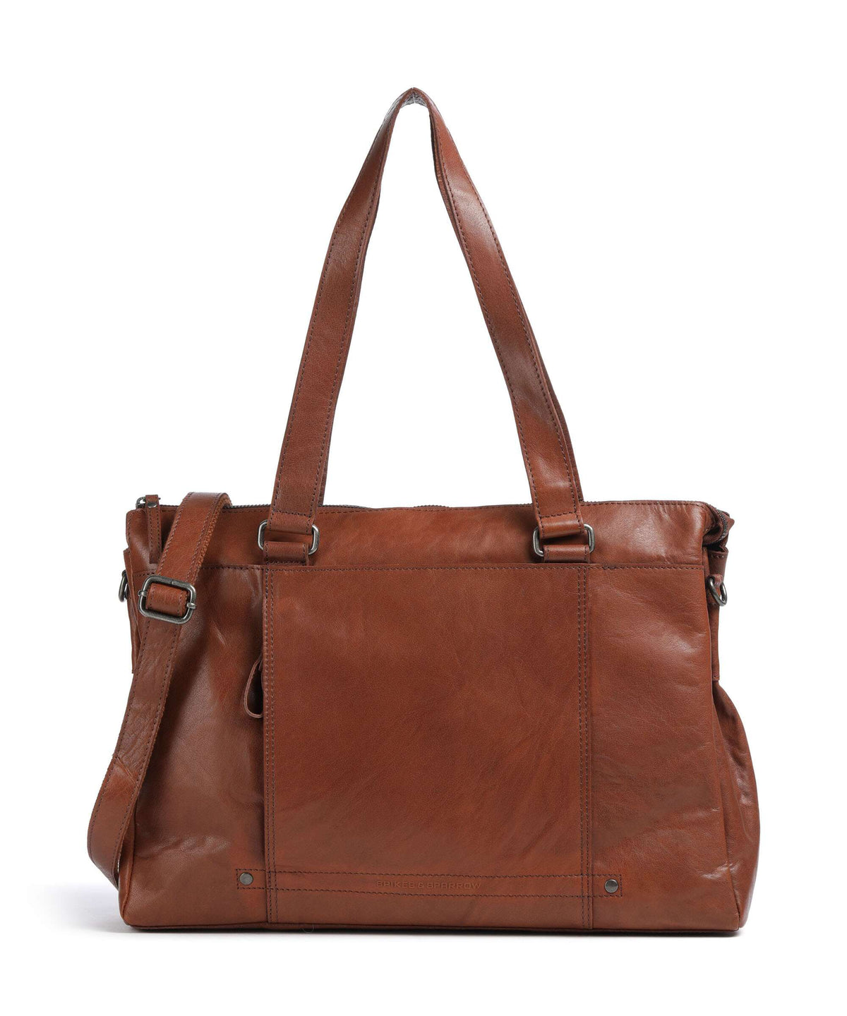 Spikes & Sparrow Bronco Maureen Briefcase brandy