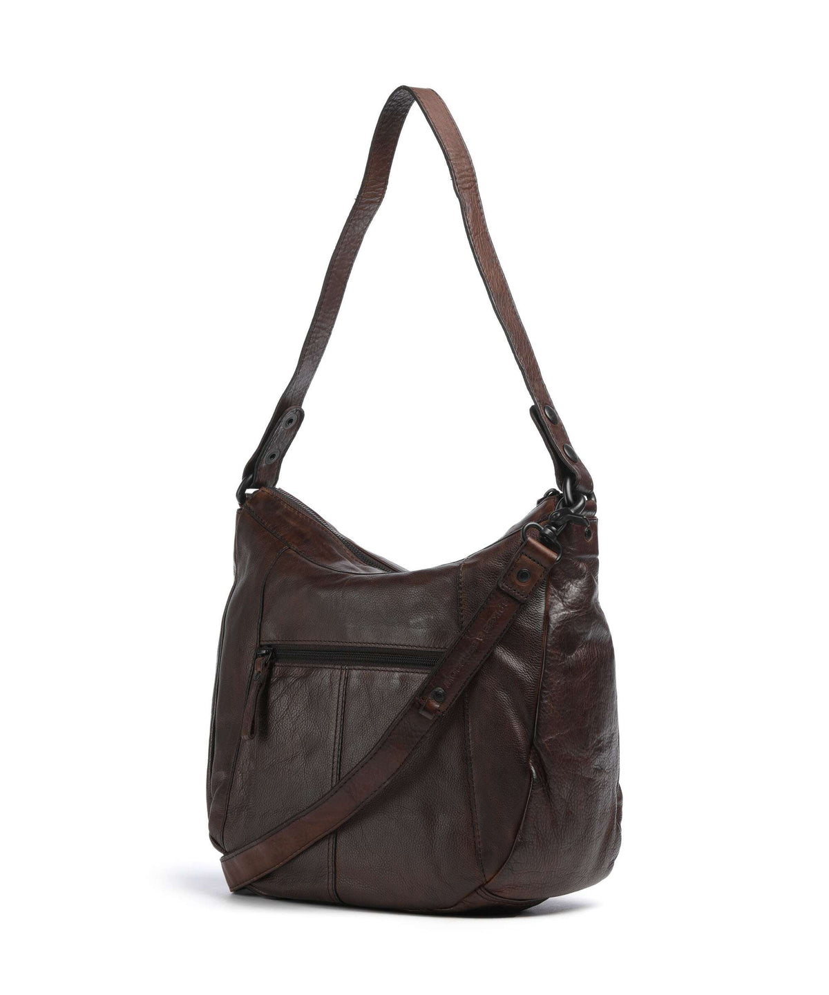 Spikes & Sparrow Apache Jinny Hobo bag dark brown