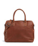 The Chesterfield Brand Wax Pull Up Cow Valmonte Handbag cognac