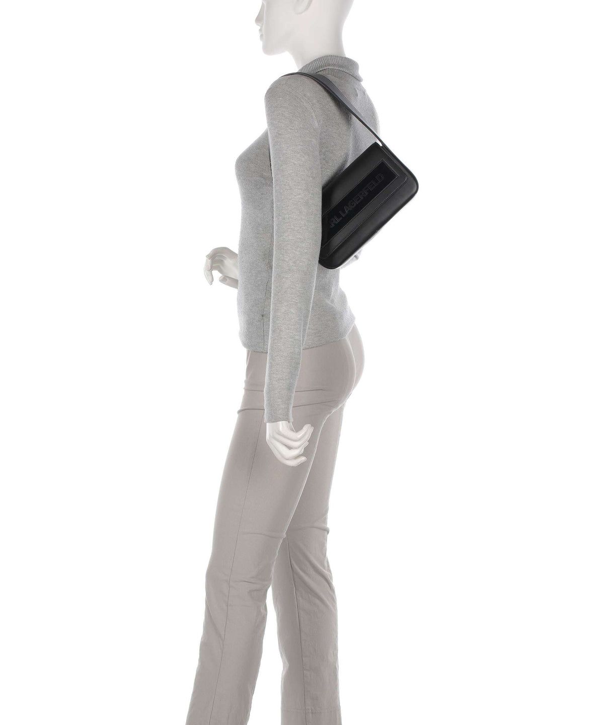 Karl Lagerfeld Ikon K Medium Shoulder bag black