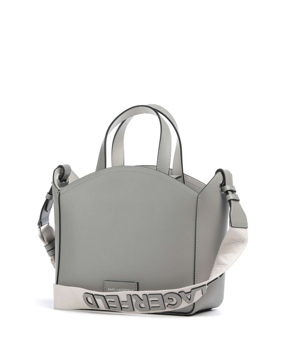 Karl Lagerfeld K/Circle Small Handbag cloud grey