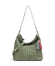 Taschendieb Wien Paoliweg 2 Borsa hobo green leaf