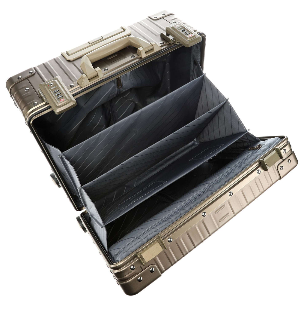 Aleon 17 Deluxe Spinner (4 wheels) champagne