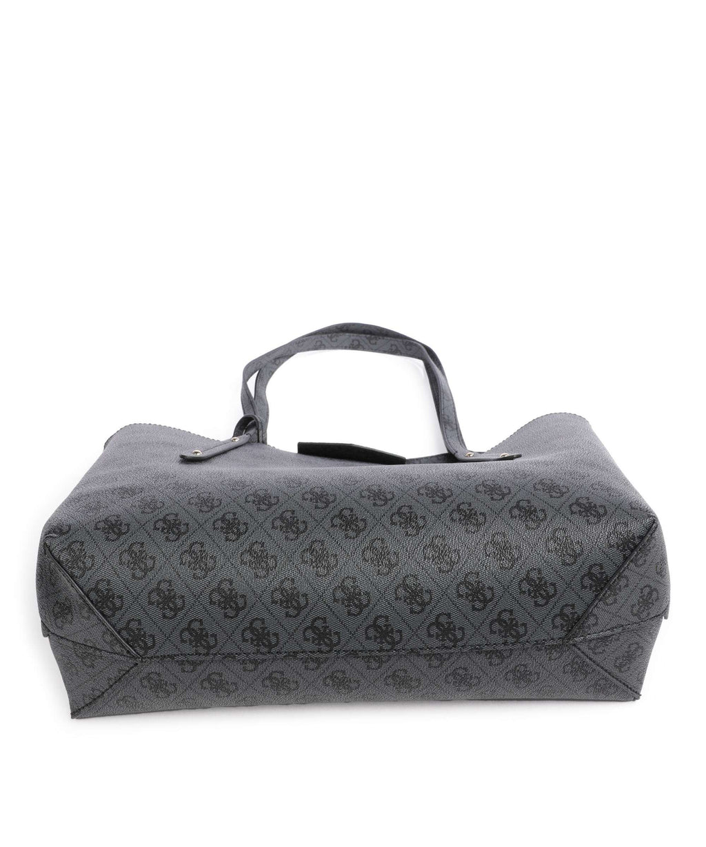 Guess Brenton Eco Tote bag coal logo