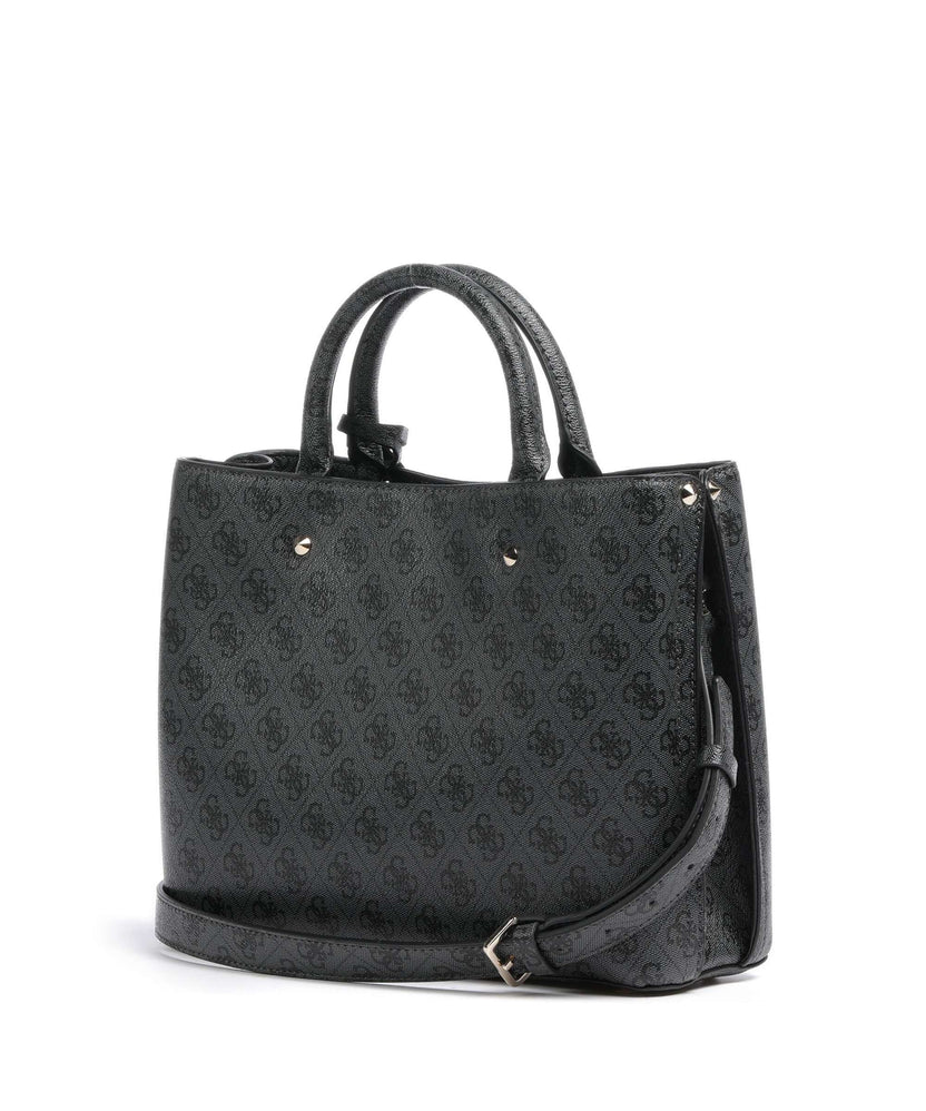 Guess Meridian Handbag coal logo